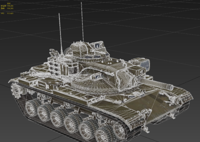 美国于1964年开始在m60a1的基础上研制m60a2,代号为m60a1e1/e2,主要