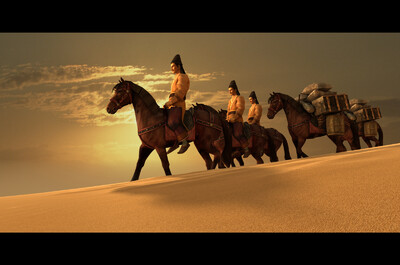 马帮 马队 运货马帮 运货马队 托货马帮 丝绸之路 沙漠马队 古代马帮