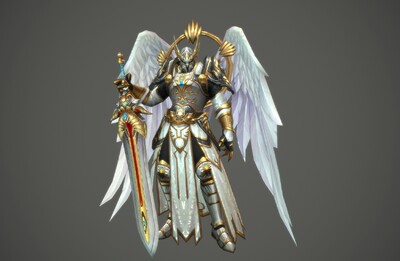 次世代 大天使【14组动画】 圣天使 大天神   神话人物