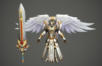 次世代 大天使【14组动画】 圣天使 大天神   神话人物