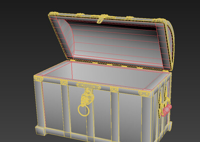 pbr 箱子 宝箱 木箱 工具箱 游戏低模