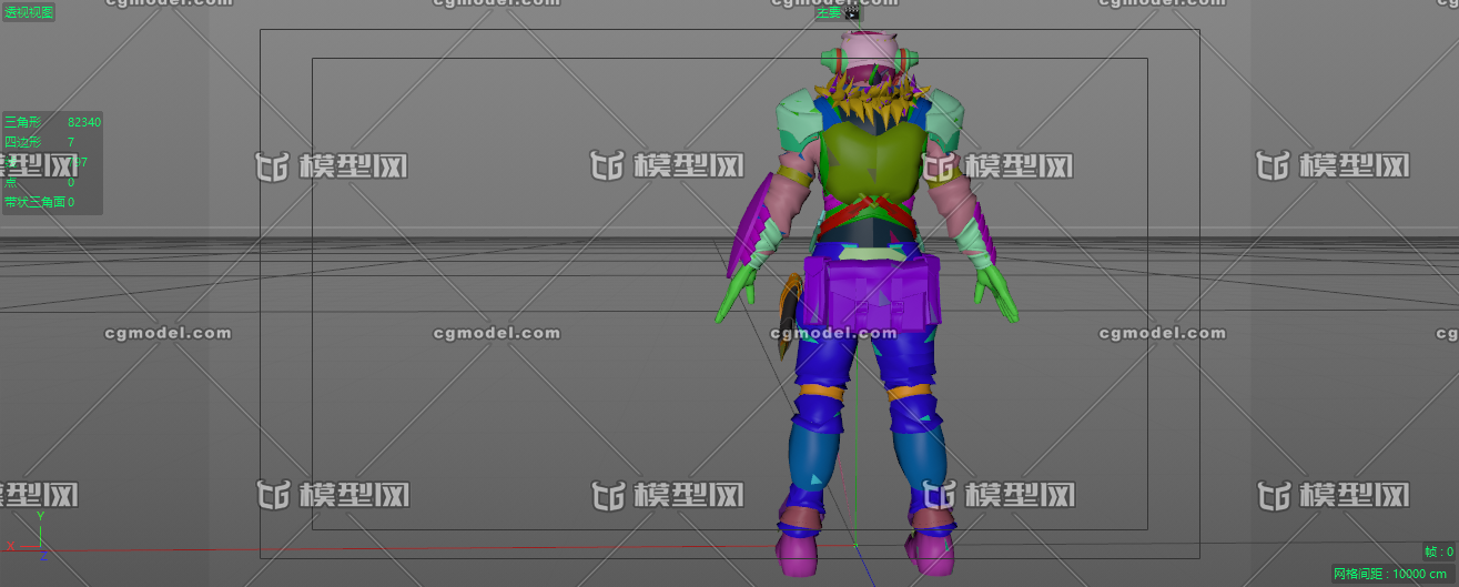 地精杀手 骷髅  vrchat文件_高级模型师作品_人物机器人/机甲_cg模型