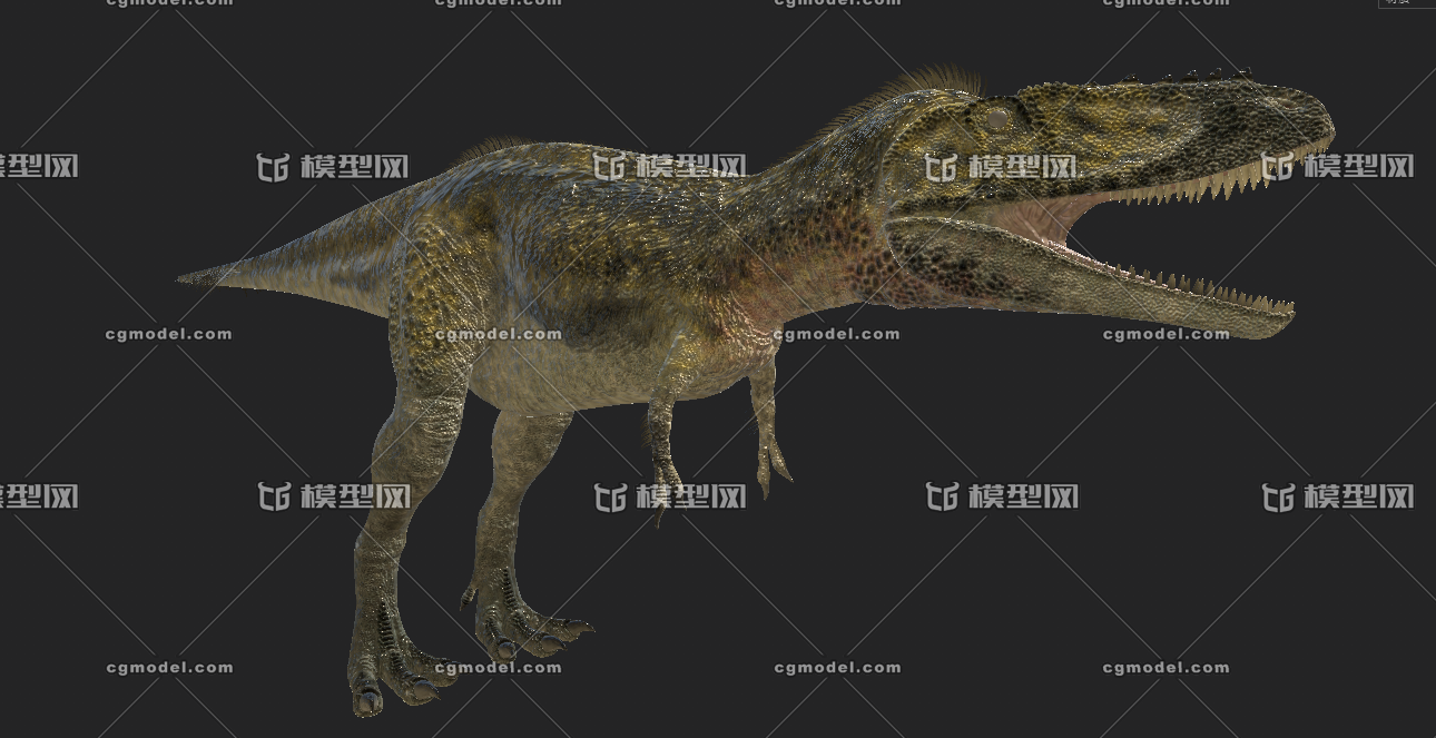 分支龙模型(含贴图)