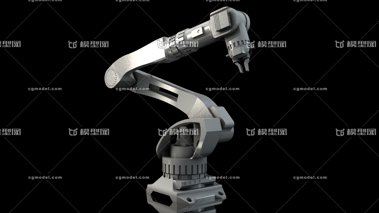 工业机器人写实机械臂