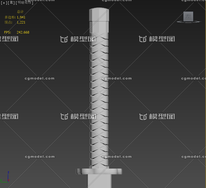 模型 刀 黑刀秋水 日本武士刀 武士刀 游戏武器 游戏道具