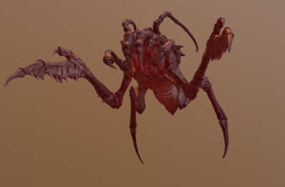 次时代 pbr 外星 甲虫 生物 怪物 银河战队