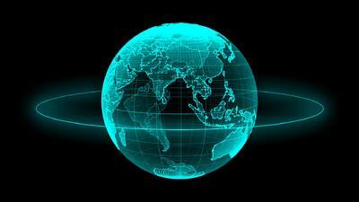 全息地球,线框地球,科技地球,包装地球,ar/vr,全息投影