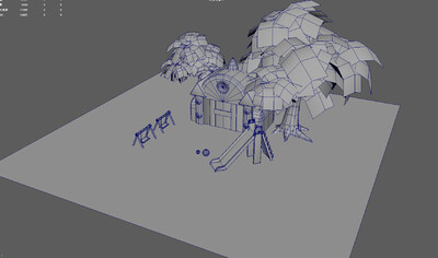 卡通 ar模型-自然场景模型库-Maya(.ma/.mb)模型下载-cg模型网
