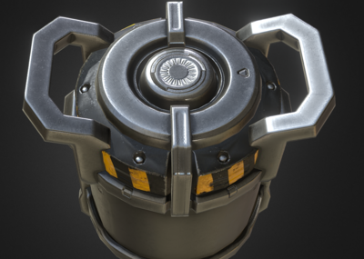 次时代 pbr 核燃料 生化桶 危险物品 冷藏 储存