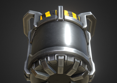 次时代 pbr 核燃料 生化桶 危险物品 冷藏 储存