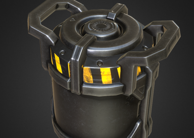 次时代 pbr 核燃料 生化桶 危险物品 冷藏 储存