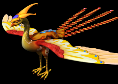 凤凰 仙鸟不死鸟 卡通凤凰角色  神化凤凰角色