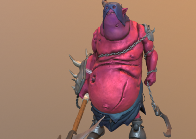 次时代 pbr 屠夫 憎恶 丧尸 巨人 巨无霸 刀斧手