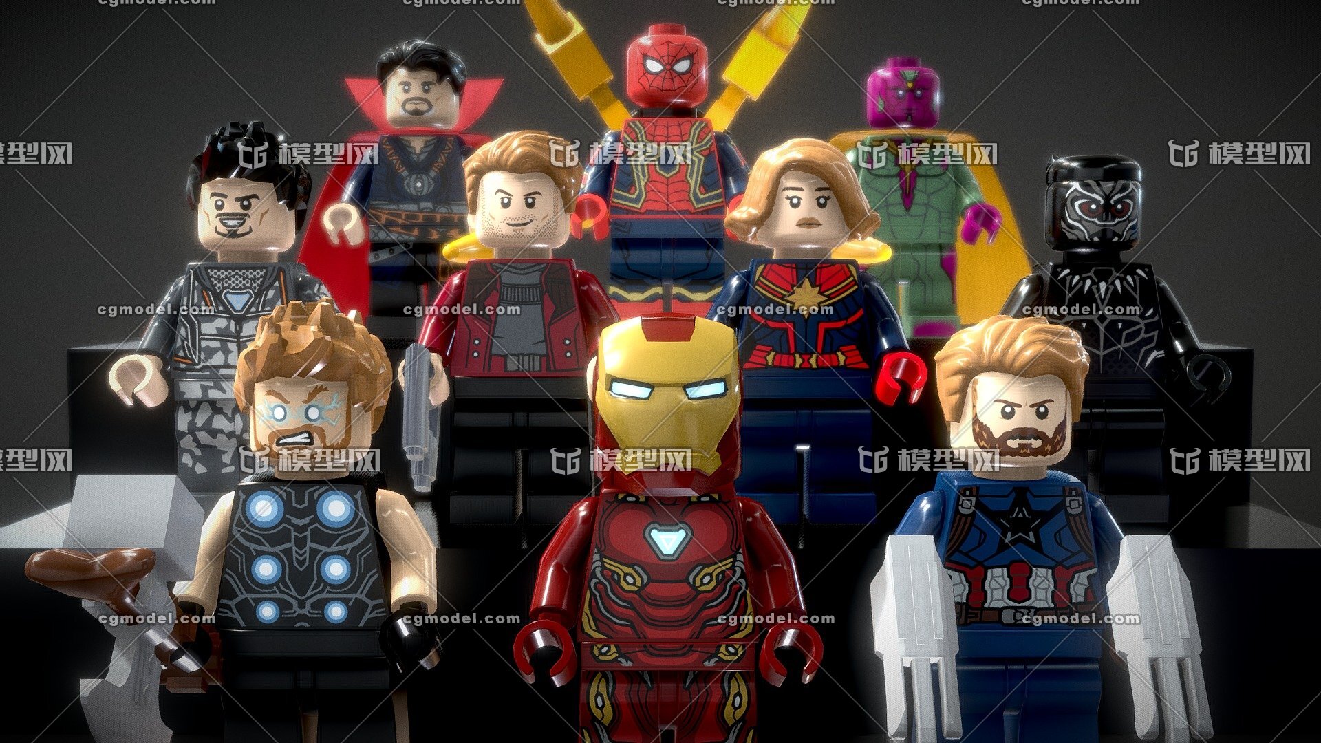 10种乐高人物模型包