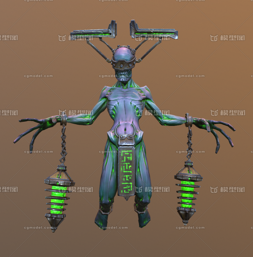 次时代 pbr 怨灵 僵尸 诅咒 咒怨 勾魂使者 地府官差