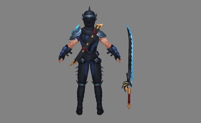 卡通 忍者 男刺客 杀手 服部半藏 东瀛武士 蒙面人 盗贼