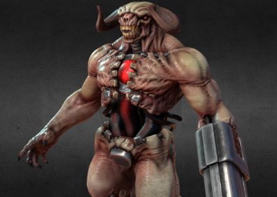 次时代 pbr 牛头人 生化 改造人 人造