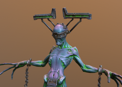 次时代 pbr 怨灵 僵尸 诅咒 咒怨 勾魂使者 地府官差