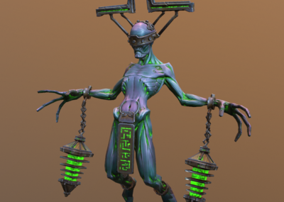 次时代 pbr 怨灵 僵尸 诅咒 咒怨 勾魂使者 地府官差