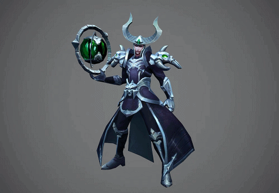 次世代 恶魔领主【带动画】手绘法师  大领主