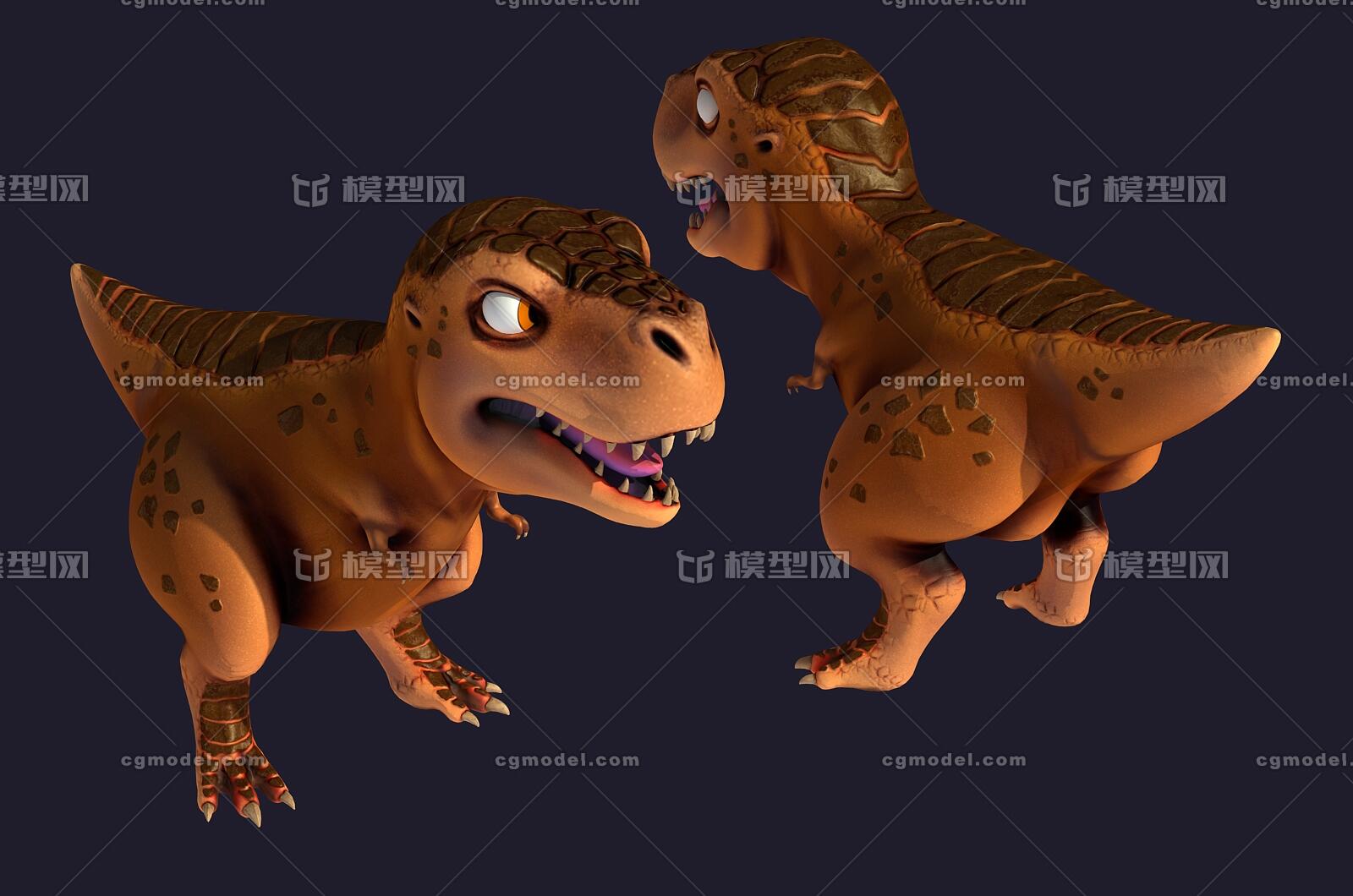 次世代 卡通 q版 霸王龙 恐龙 萌宠 恐龙幼崽 坐骑