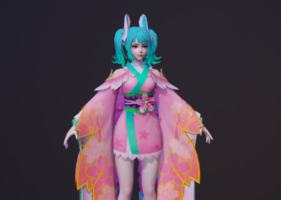 日漫 日式服装 和服美少女 日式和服 女神 萝莉 古代女装 歌姬 舞姬