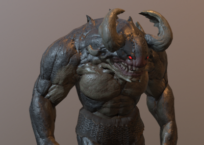 次时代 pbr 野怪 怪兽 远古 巨兽 深渊 恶魔 泰坦