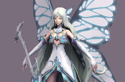 蝴蝶女王  次世代 蝴蝶仙女   精灵女王  蝴蝶精灵