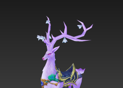 神话仙鹿 麋鹿 神灵 五彩神鹿 大鹿坐骑 仙鹿坐骑 五种不同鹿坐骑 灵