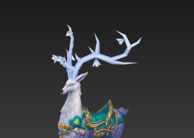 神话仙鹿 麋鹿 神灵 五彩神鹿 大鹿坐骑 仙鹿坐骑