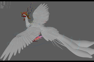 丹凤朝阳 超精细凤凰