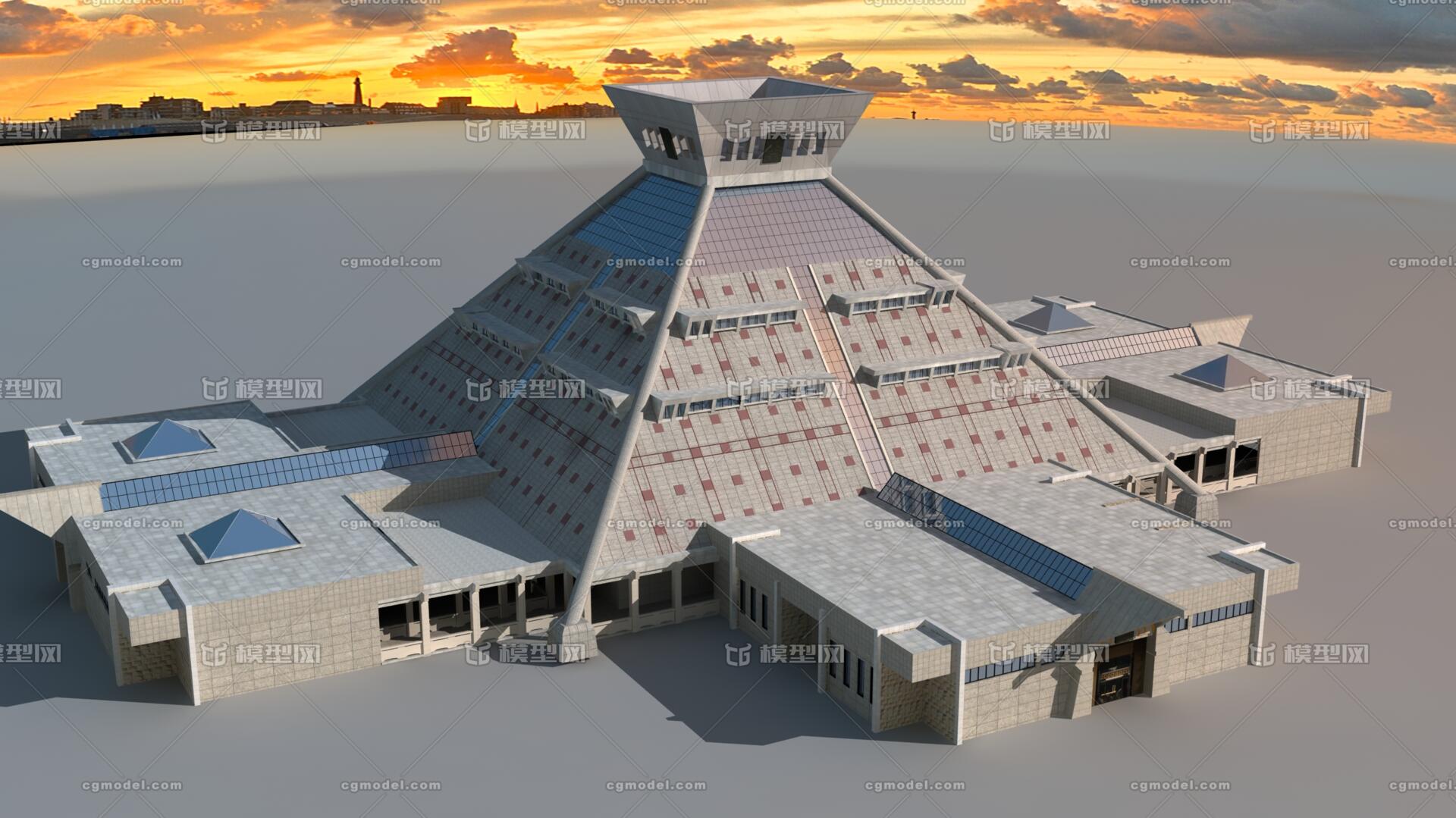 河南博物院   **建筑  博物院鸟瞰  河南郑州