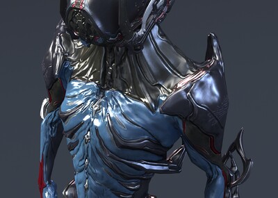 pbr次世代 星际战甲 战争框架 warframe 生化装甲 人形机甲 外骨骼