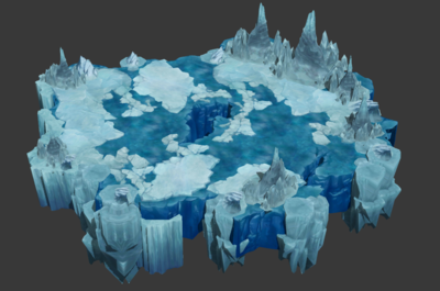 雪地 冰川模型-自然场景模型库-3ds Max(.max)模型下载-cg模型网