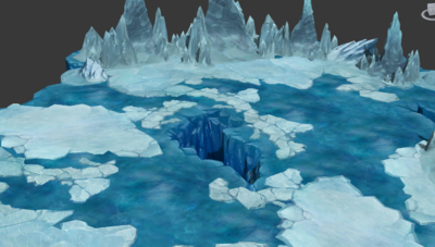 雪地 冰川模型-自然场景模型库-3ds Max(.max)模型下载-cg模型网
