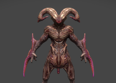 次时代 pbr 半人马 怪物 异形 变异 生化危机 外星 生物