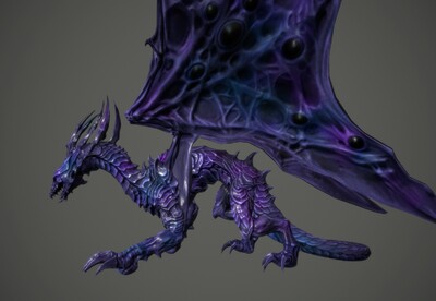 次世代 暗影魔龙 紫龙 黑龙 魔龙 shadowdragon