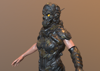 次时代 pbr 生化 战士 改造 未来 科技 基因 特种兵 末日 危机 士兵