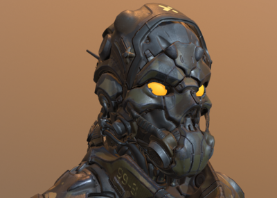 次时代 pbr 生化 战士 改造 未来 科技 基因 特种兵 末日 危机 士兵