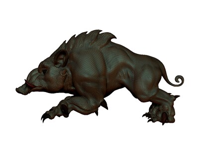 山海经系列神兽-狸力