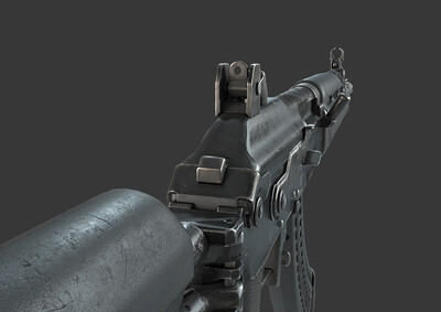 pbr次世代 萨科rk95 写实步枪 冲锋枪 自动步枪 现代武器 枪械 cs cf