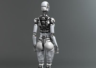 女 次世代 机器人 仿生人