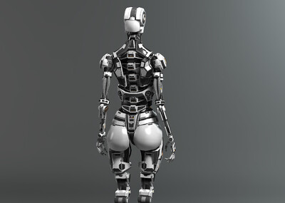 女 次世代 机器人 仿生人