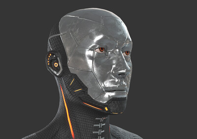 pbr次世代 生化人 生化服 外星人 机器人 仿生人 未来防护服 生化战士