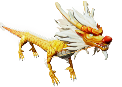 3d模型中国龙龙