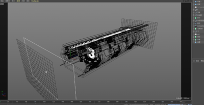 科幻 通道模型-科幻场景模型库-Cinema 4D(.c4d)模型下载-cg模型网