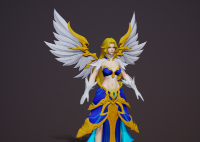 次世代pbr 古希腊女天使 angel 罗马神话 女天神 女战神 女神 性感