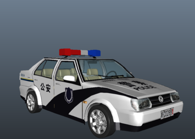 捷达 大众捷达 警车