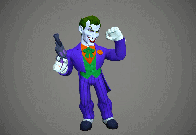 卡通q版小丑【13组动画】dc漫画角色  joker