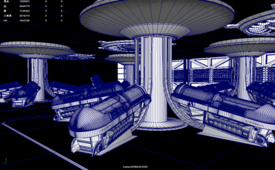 飞船 休眠舱 冷冻仓 医疗仓 科幻场景 vr场景
